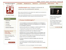 Tablet Screenshot of fr.morethanorganic.com